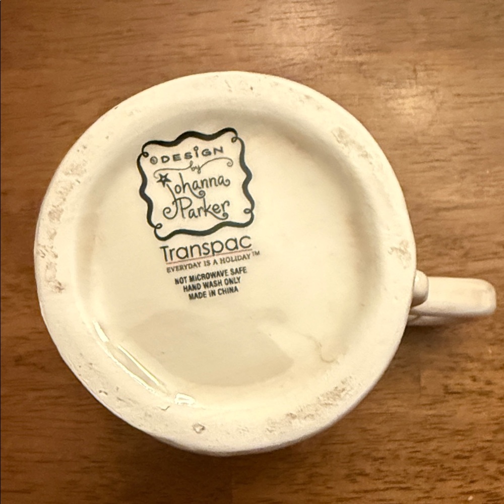 Johanna Parker NWOT Heart-Shaped Mug - Picture 2 of 4